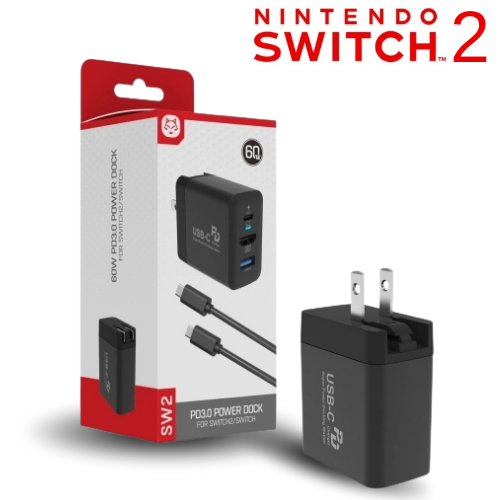 D8• ADAPTADOR DE CORRIENTE PARA NINTENDO SWITCH